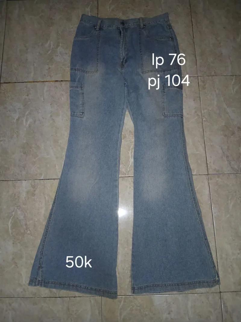 preloved jeans cutbray photo 1