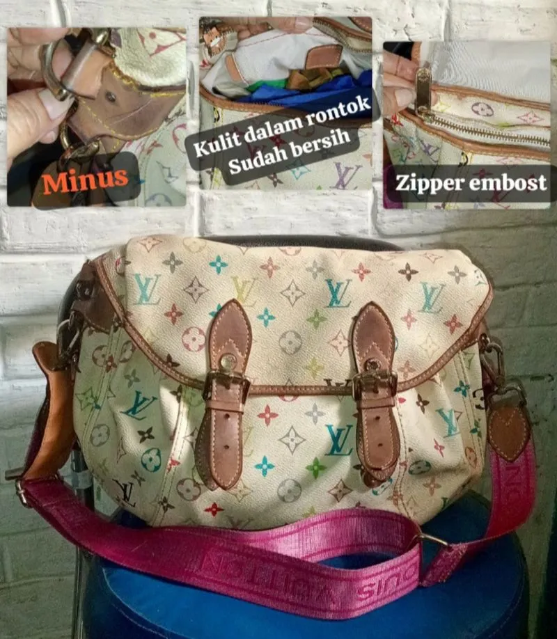 LV Sling bag kulit vintage  photo 1