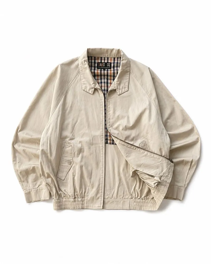 DAKS HARRINGTON HALF TARTAN photo 1