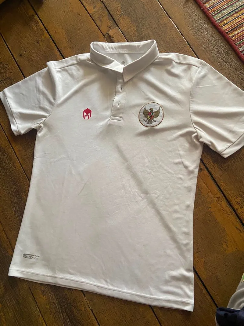 Jersey latihan futsal timnas original, merk mills photo 1