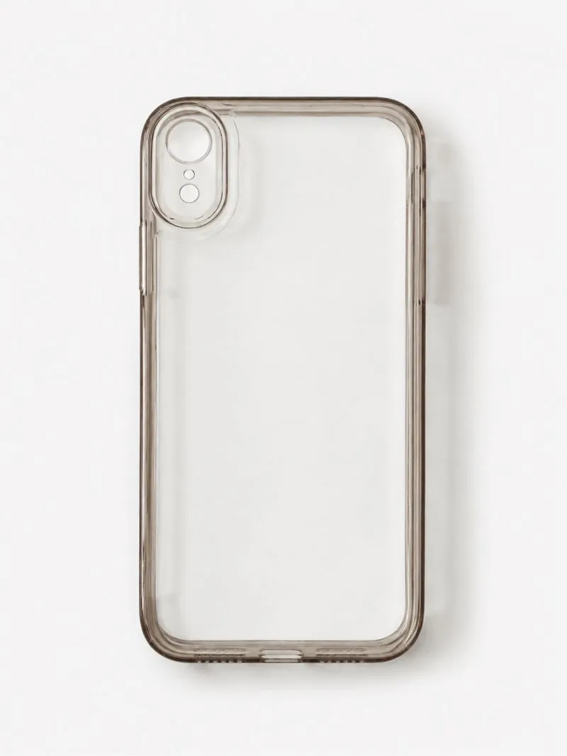 Case iPhone XR Clear Smoke Anti Shock Transparan Premium photo 1