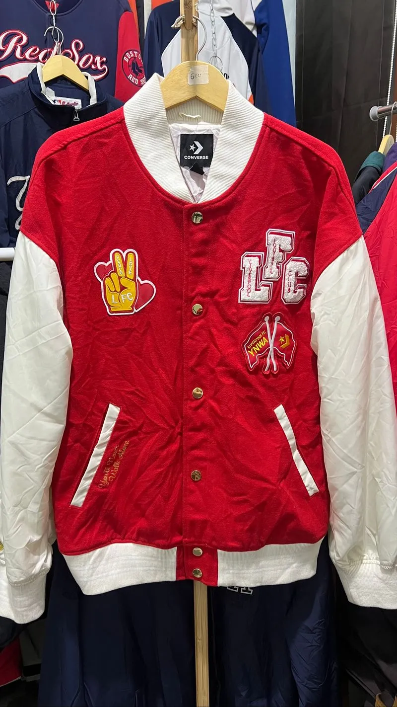 Jaket Varsity Converse x Liverpool  photo 1