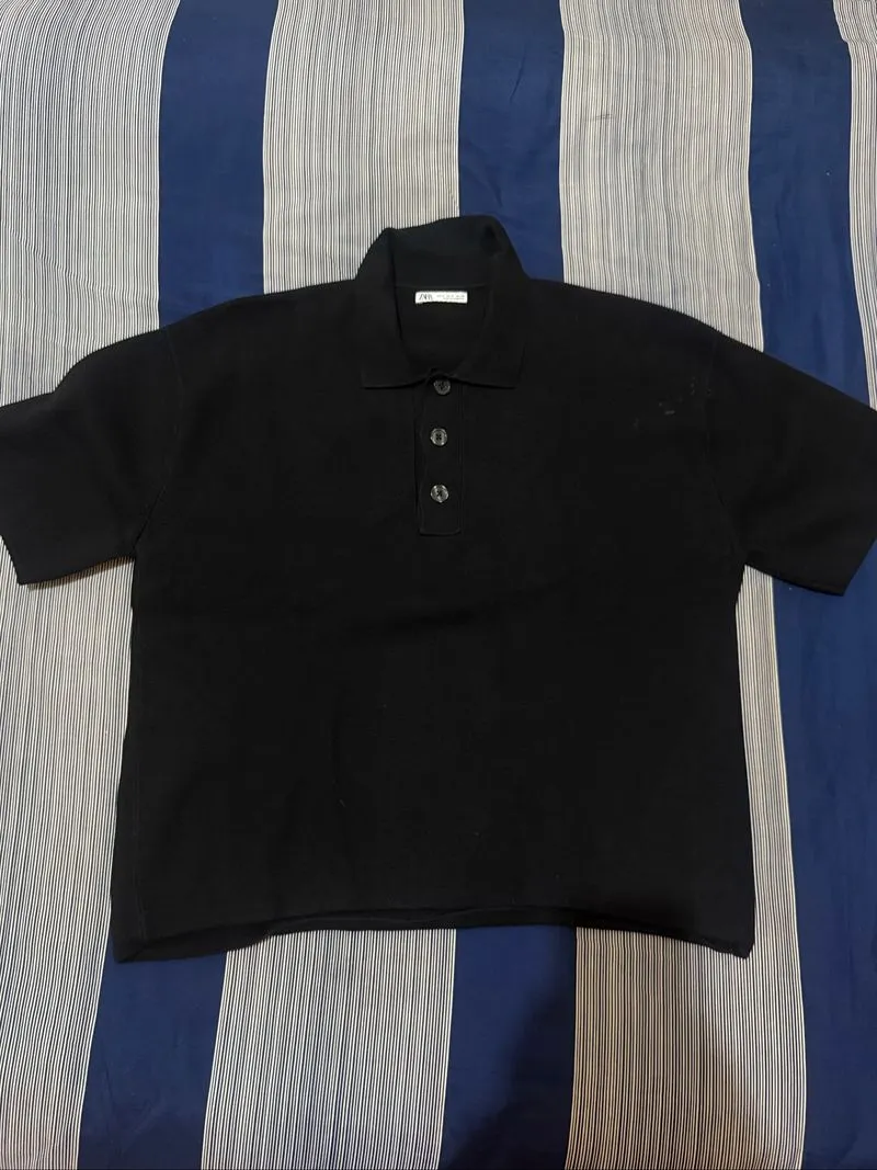 ZARA boxy knitt black photo 1