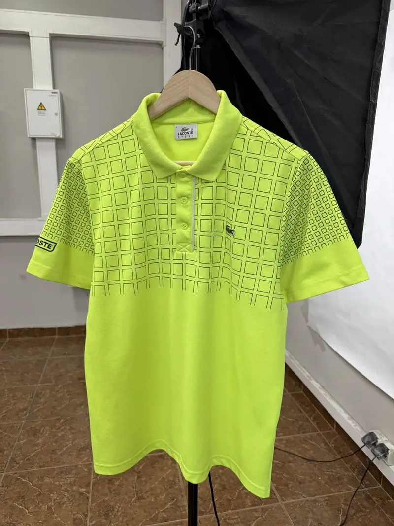Kaus Lacoste sport hijau photo 1