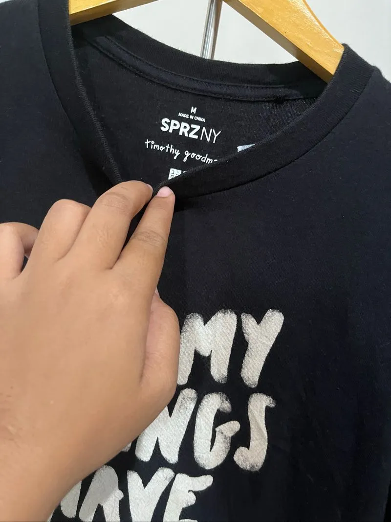 Uniqlo sprinzy medium black  photo 1