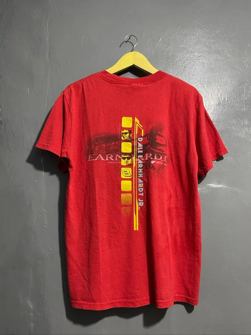NASCAR DALE EARNHARDT JR RED BUDWEISER WINNERS CIRCLE T-SHIR photo 1