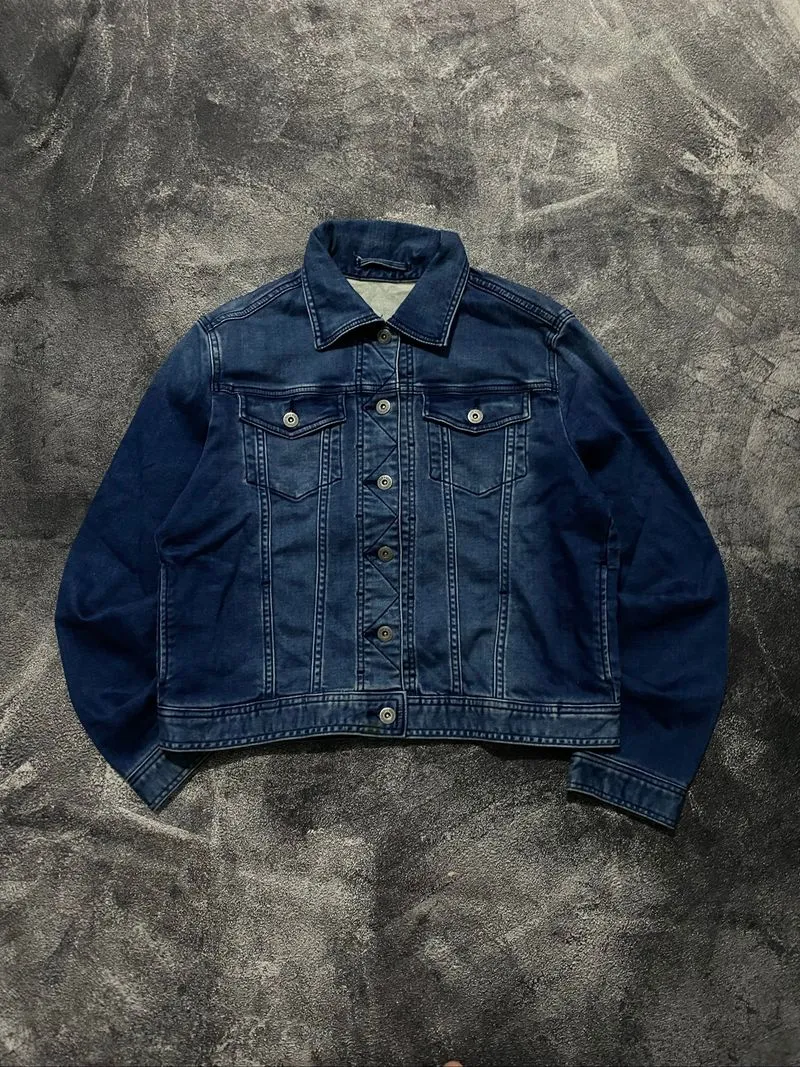 trucker jacket denim photo 1
