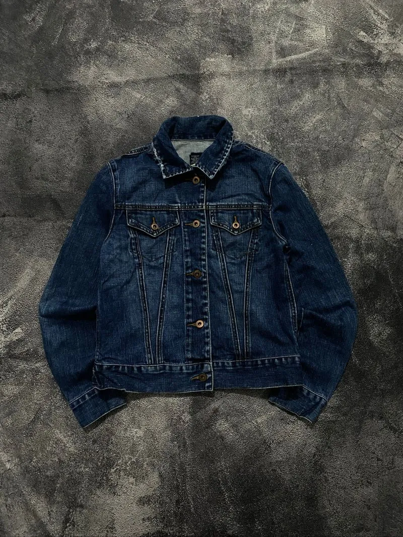 trucker jacket denim photo 1