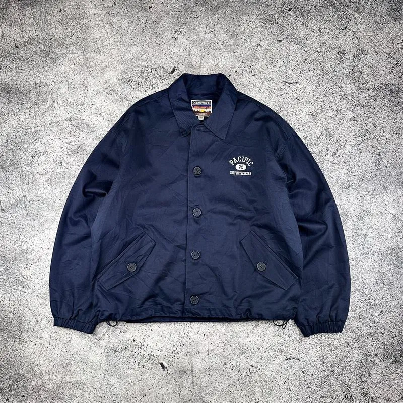 Ocean Pacific Canvas Boxy Button Work Jacket photo 1