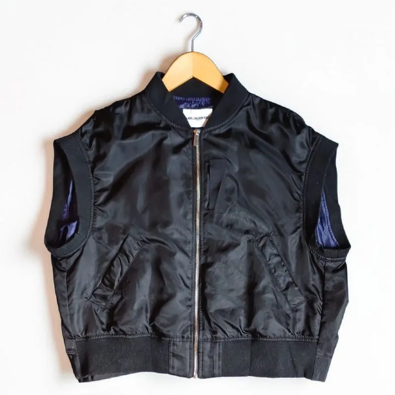 Vest Jaket Karl Lagerfeld Rare Unisex | Thriftshop photo 1
