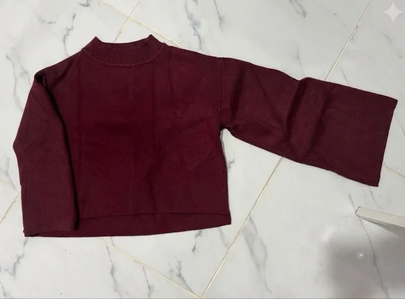 Corliss philip knit crop top photo 1