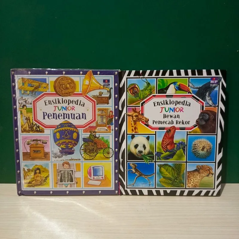 (Paket 2 Buku) Preloved Ensiklopedia Junior Penemuan, Hewan  photo 1