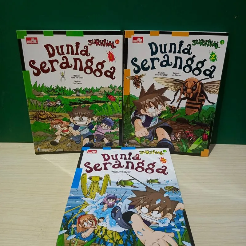 (Paket 3 Buku) Komik Survival Dunia Serangga 1-3 photo 1