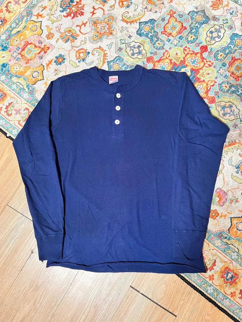 VINTAGE HENLEY SHIRT by HEALTHKNIT  photo 1