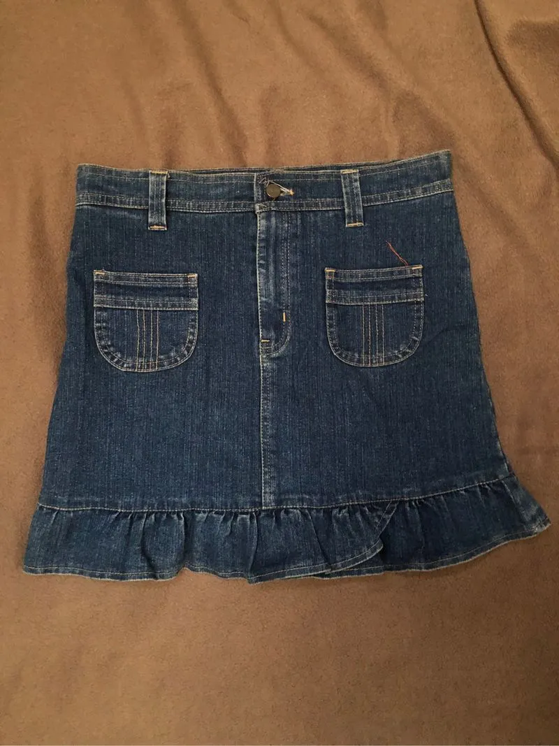 mini skirt jeans / rok jeans photo 1