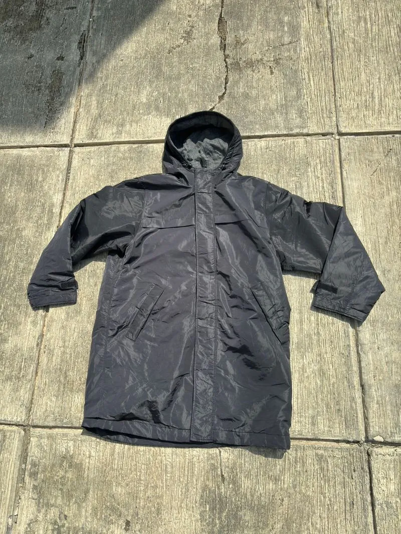 Uniqlo Gorpcore Casual Pea coat Pria black photo 1