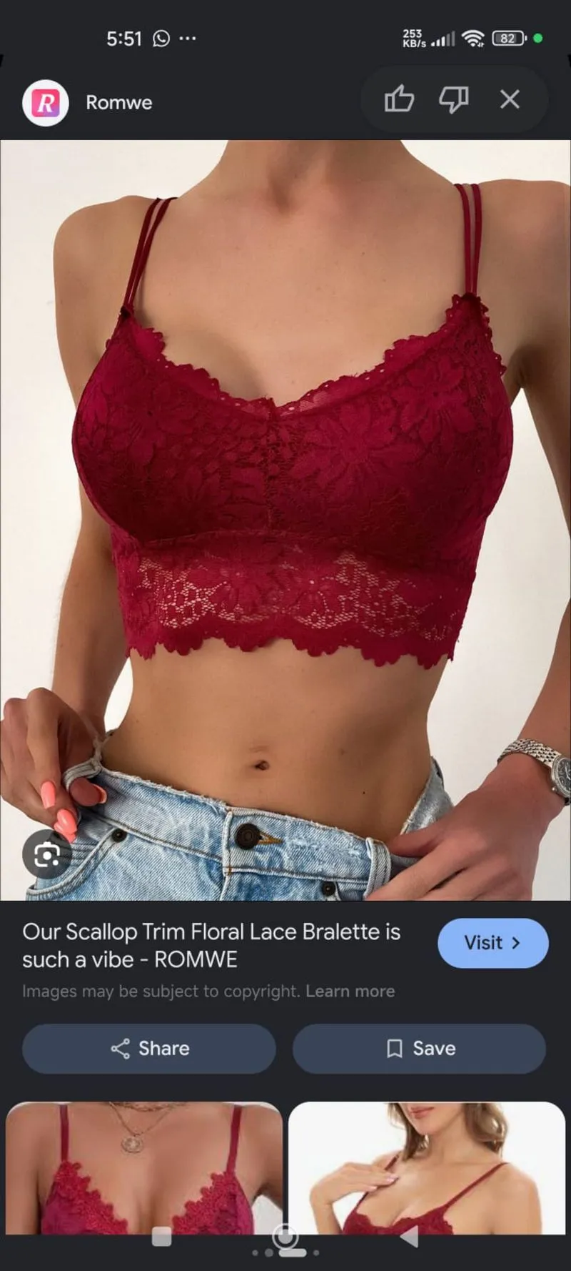 Bra kemben renda photo 1