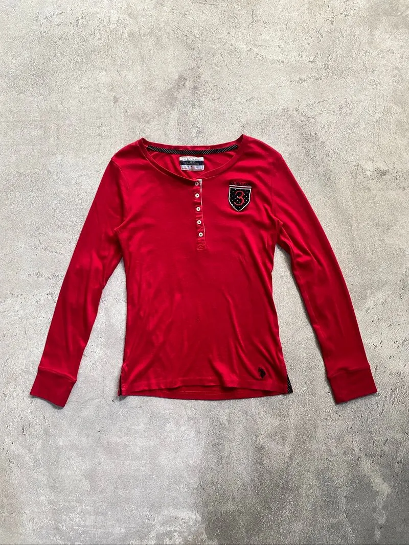 Y2K Henley Shirt by U.S.POLO ASSN photo 1