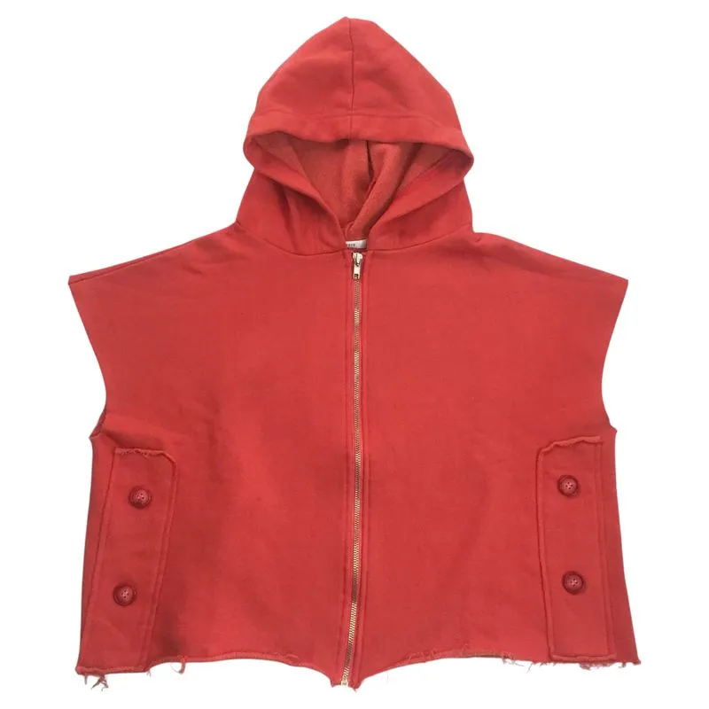 Vintage Streetwear Hoody Wanita red photo 1