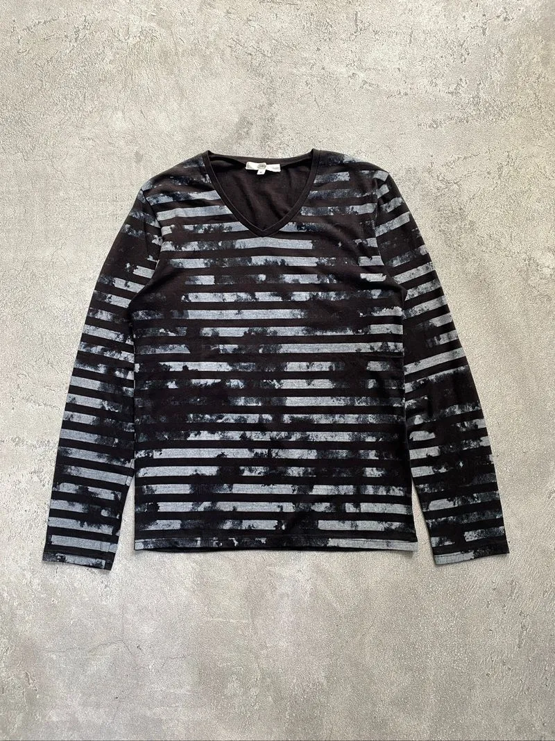 Y2K Archive Gothic Long Strip T-Shirt photo 1