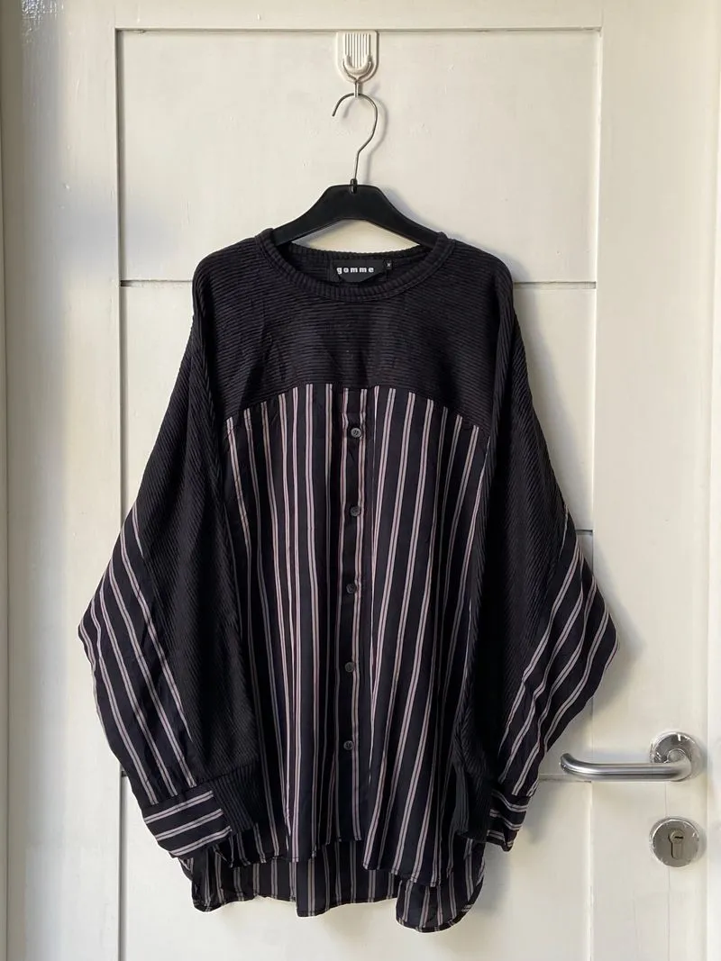 Gomme Homme Casual T-shirt Pria black photo 1