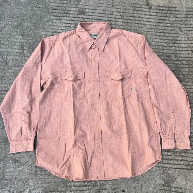 LL Bean Casual Casual shirt Pria pink photo 1