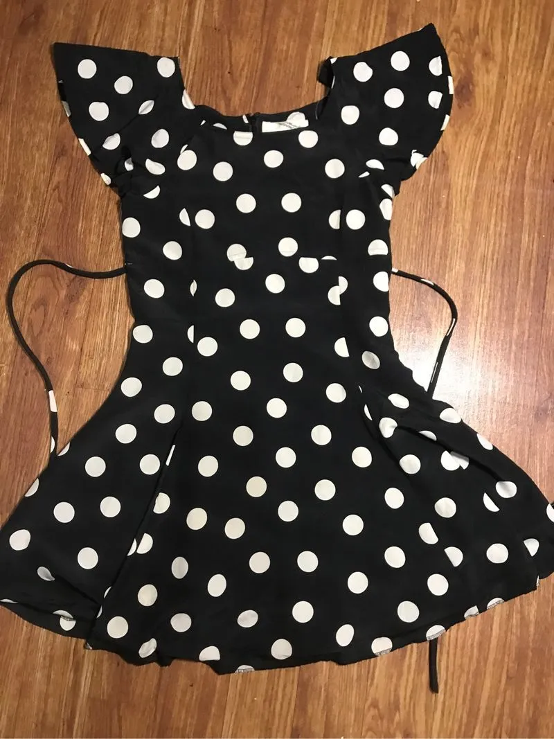 dress polkadot nett photo 1