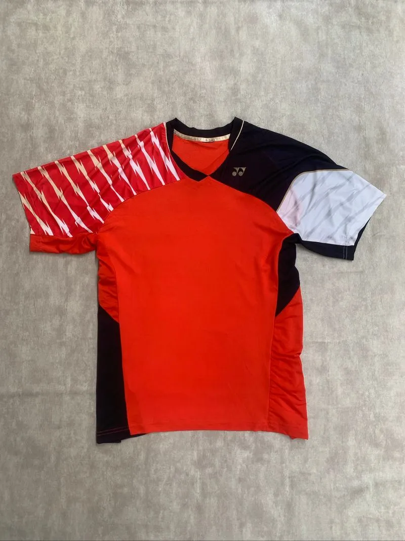 Yonex jersey kaos running gym trail run tennis badminton photo 1