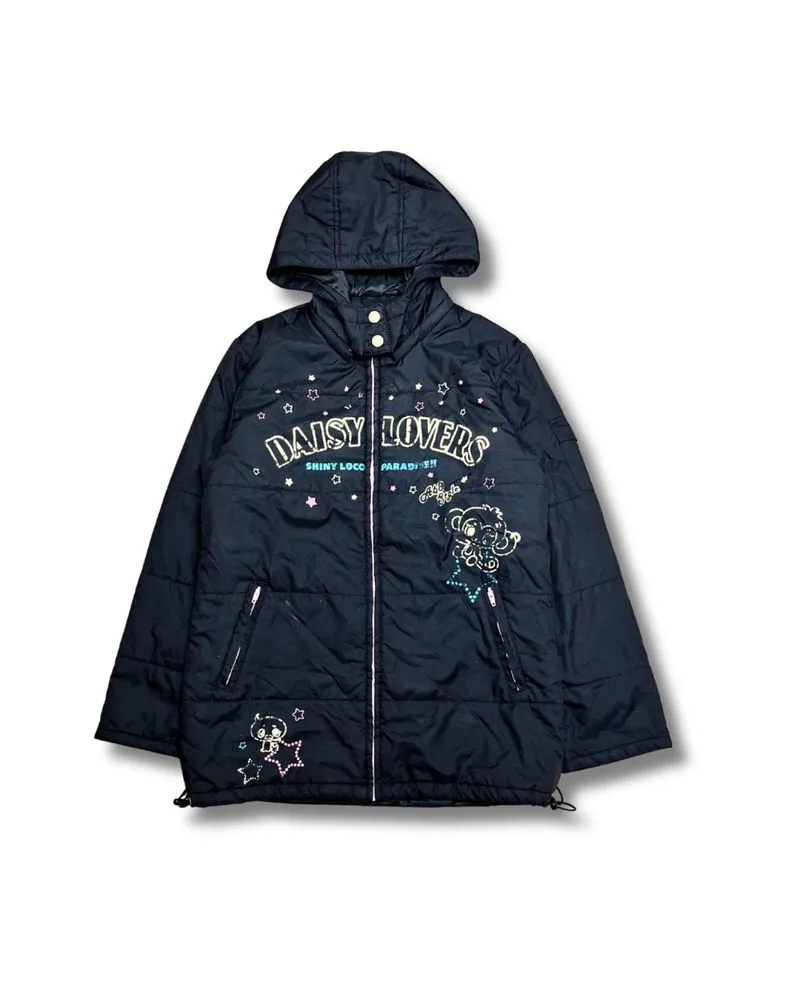 Daisy Lovers Character Embroidered Hooded Puffer Jacket  photo 1