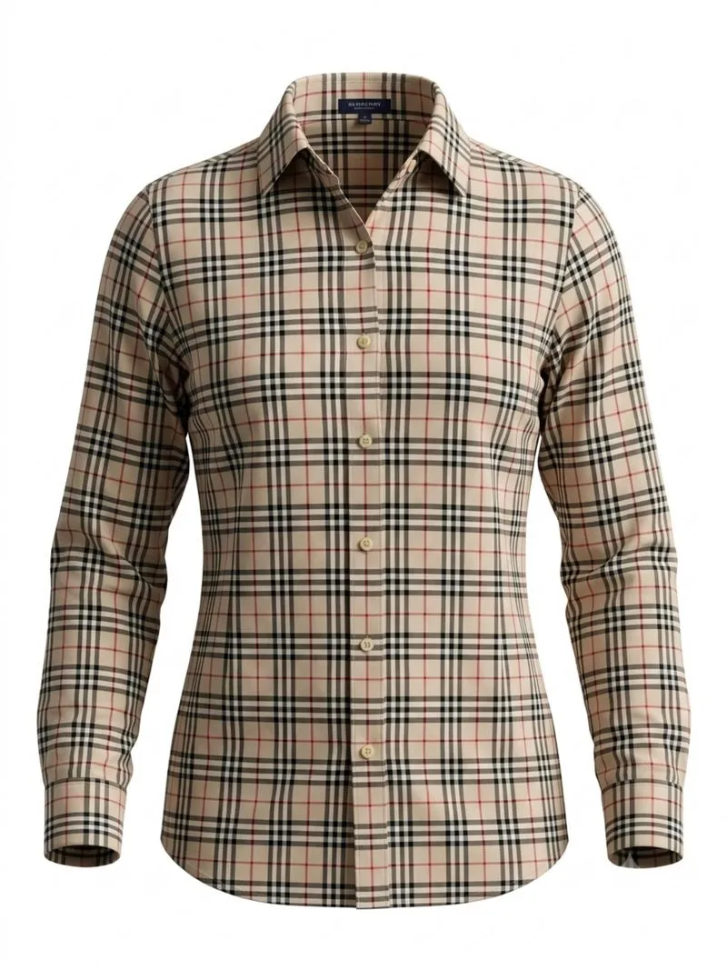 Kemeja Wanita Burberry, kemeja burberry, kemeja murah photo 1