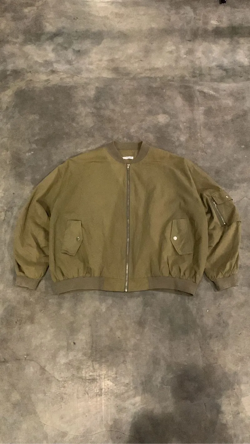 Merong boomber utility olive green photo 1
