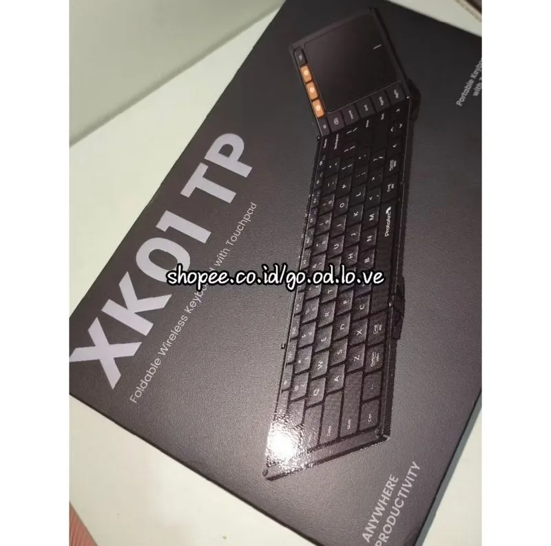 ProtoArc XK01 TP Foldable Keyboard Lipat Trackpad Triple photo 1