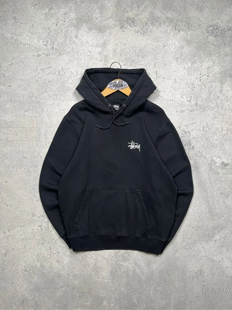 Hoodie Stussy Basic Black photo 1