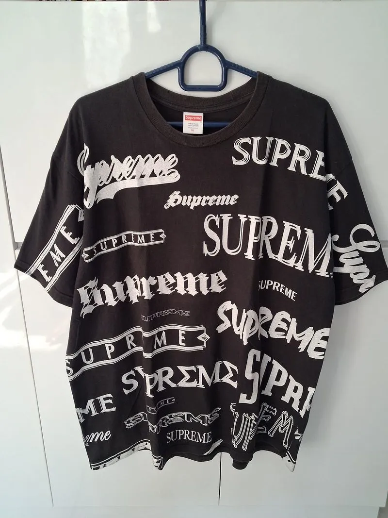 Supreme multi logo tee (rare item) photo 1