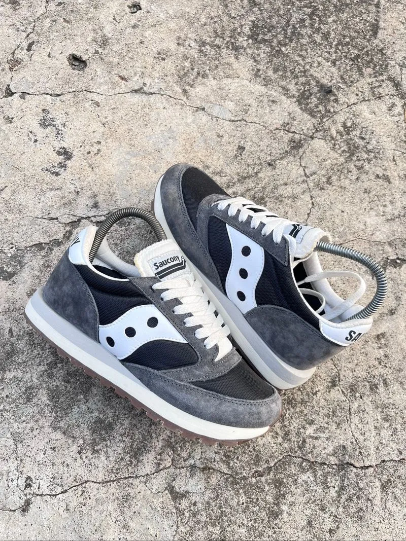 SAUCONY JAZZ Quart grey scd Original photo 1