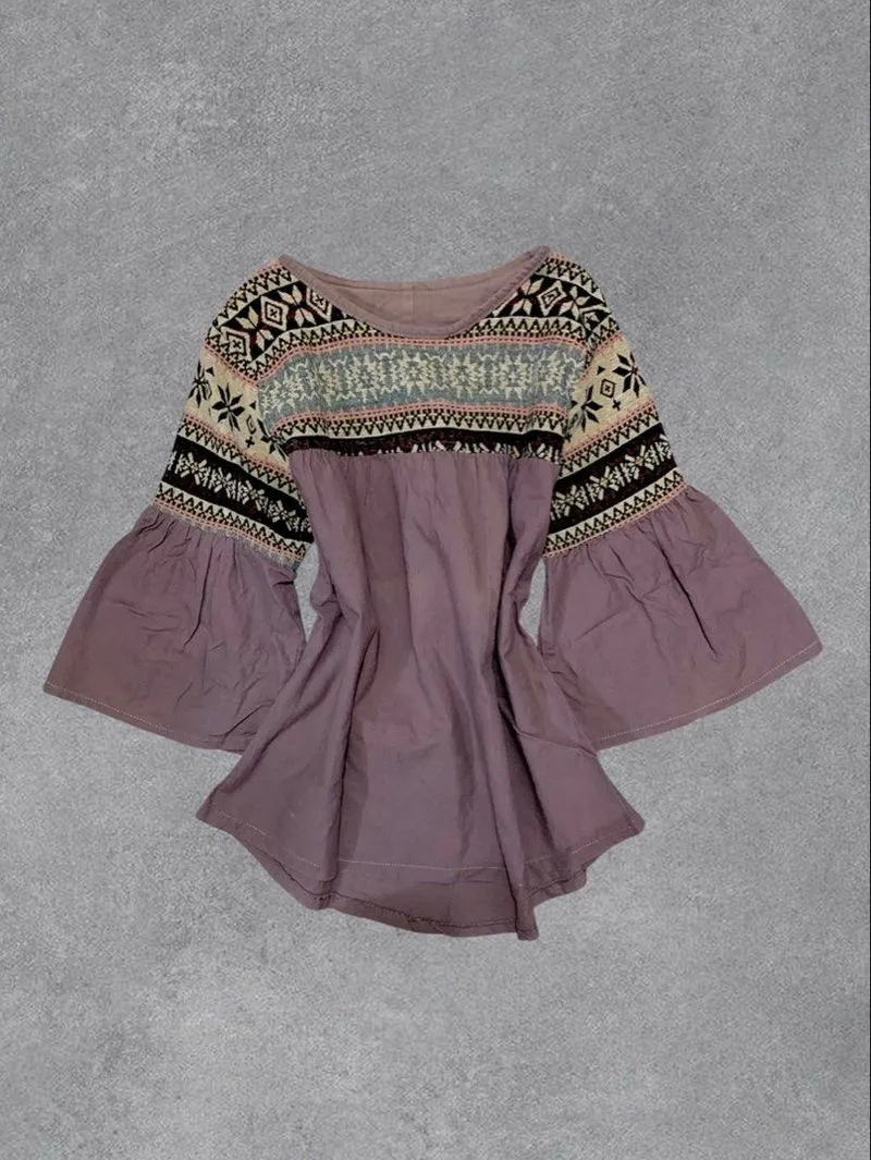 bohemian peasant blouse photo 1