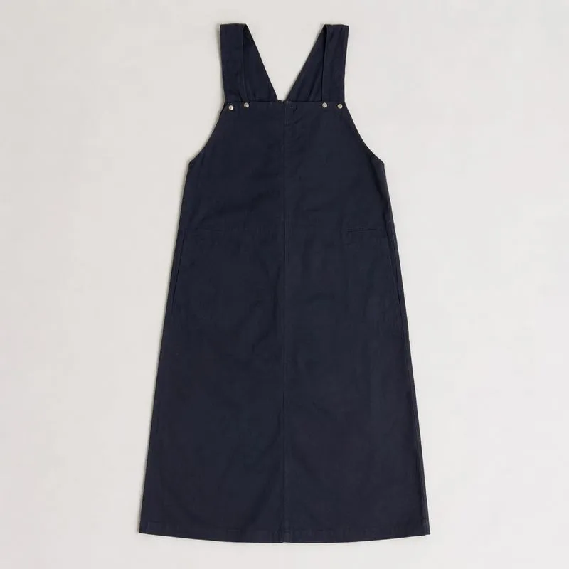 I.S Issey Miyake Sport Vintage Navy Denim Skirt Maxi Overall photo 1