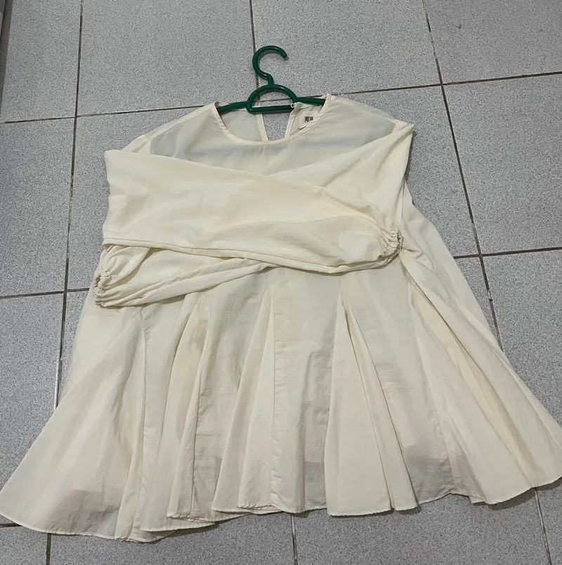 Casual Baju muslim Wanita cream photo 1
