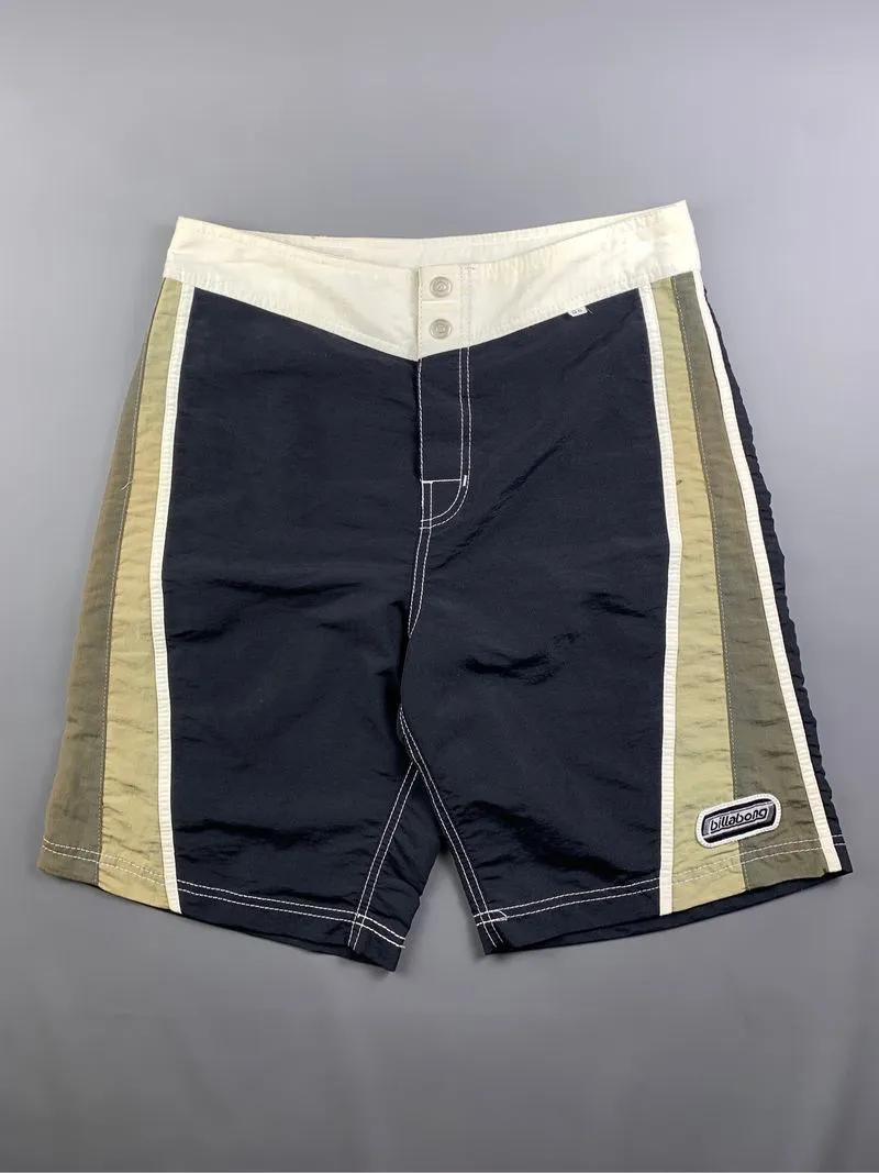 2000s Billabong Colorblok Embroidered Boardshorts (30) photo 1