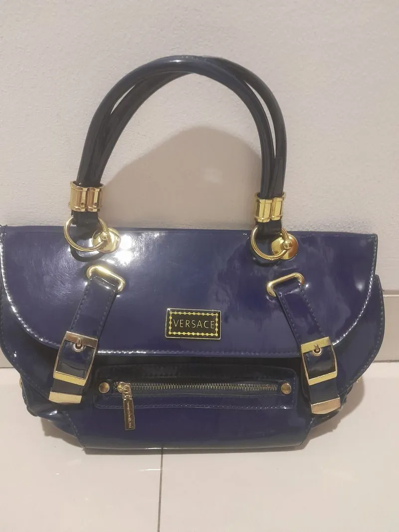Tas fashion warna biru photo 1