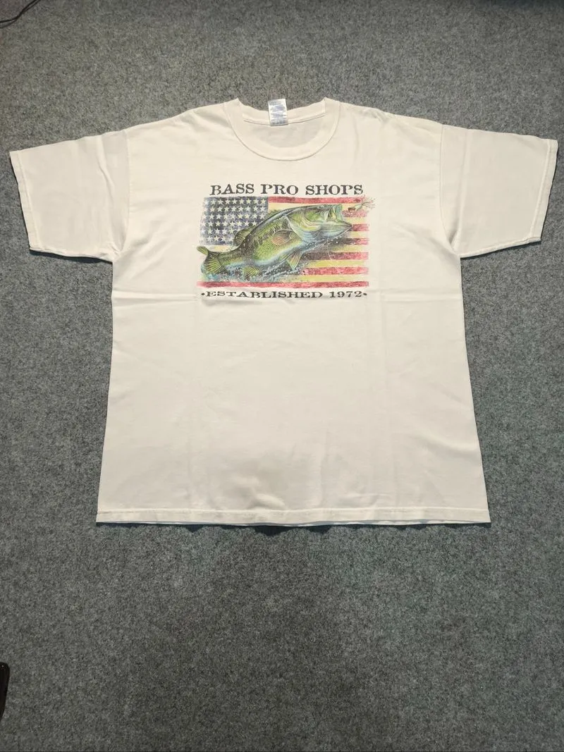 Bass Pro Shops early 2000s Ultra Cotton Bass Tee photo 1