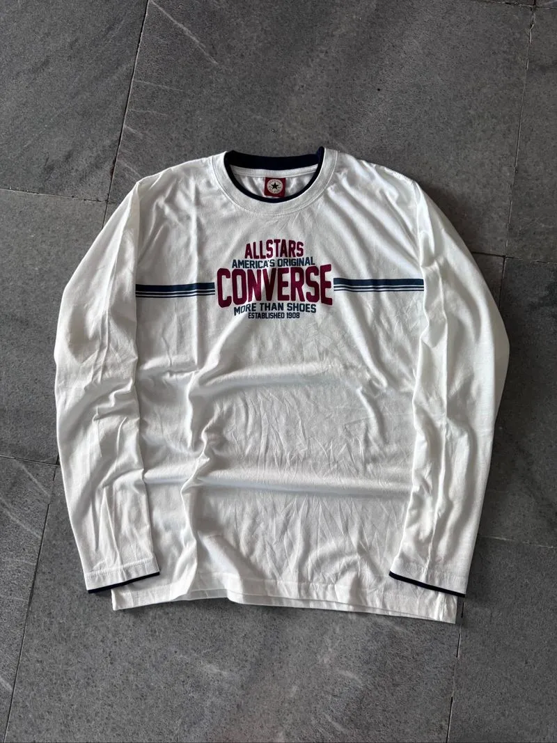 Kaos Panjang Longsleeve Converse Vintage original photo 1