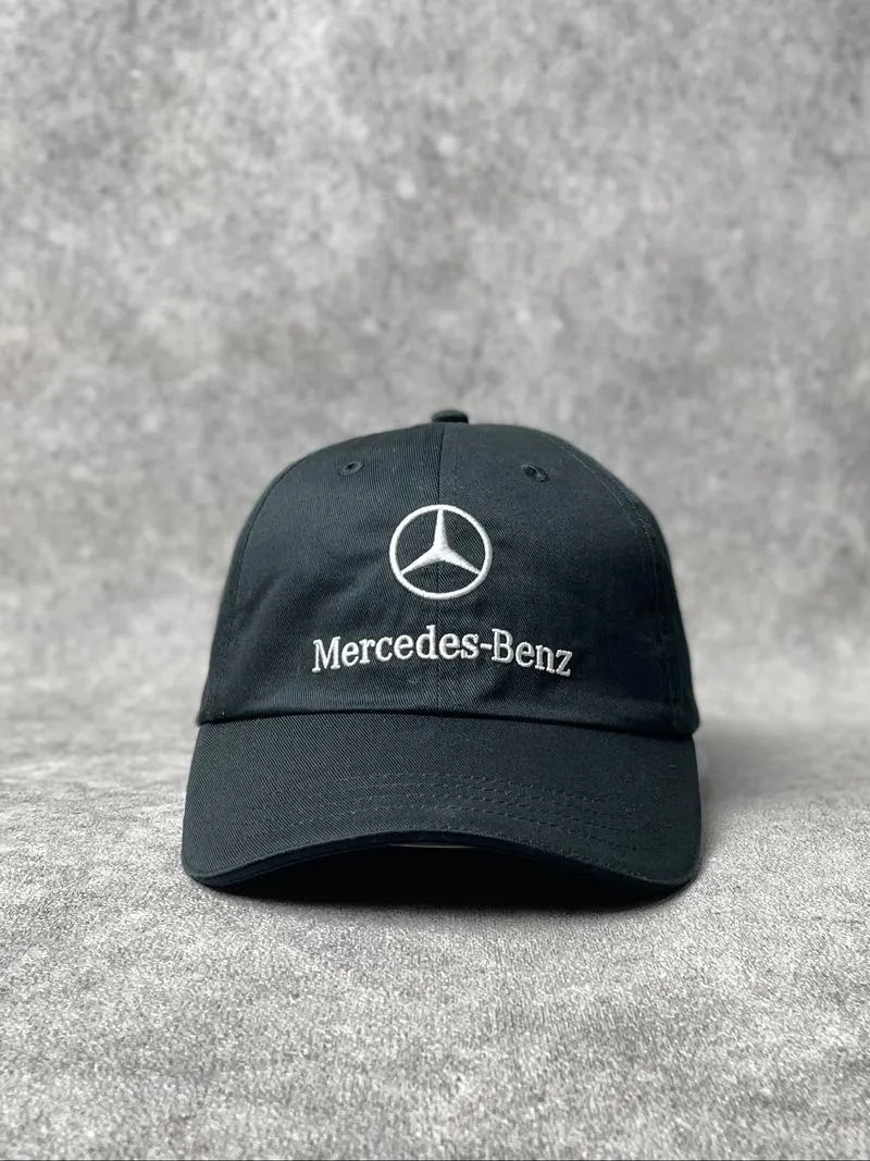 Topi Mercedes Benz Baseball Cap Mens Unstructured Adjustable photo 1