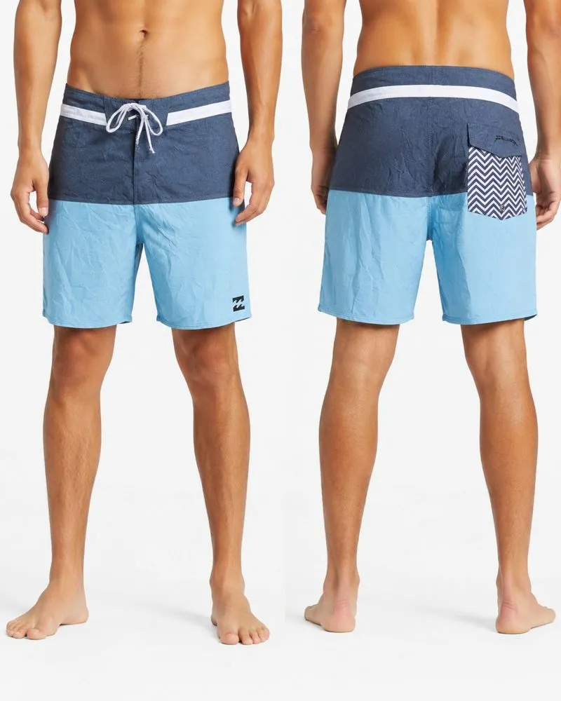Billabong Platinum X Men's Blue Mid Recycle Series Shorts 39 photo 1