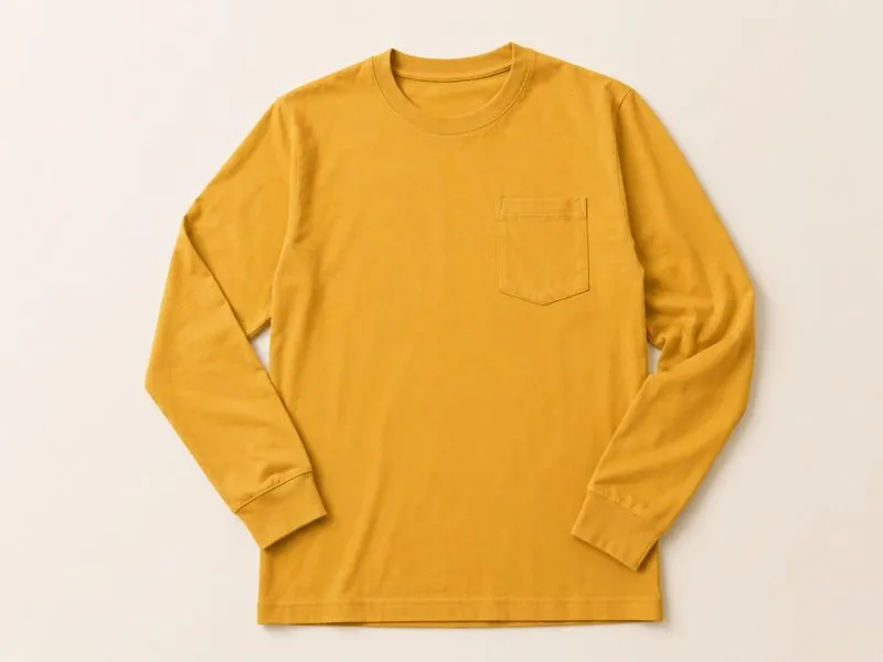 Uniqlo Yellow Long Sleeve photo 1