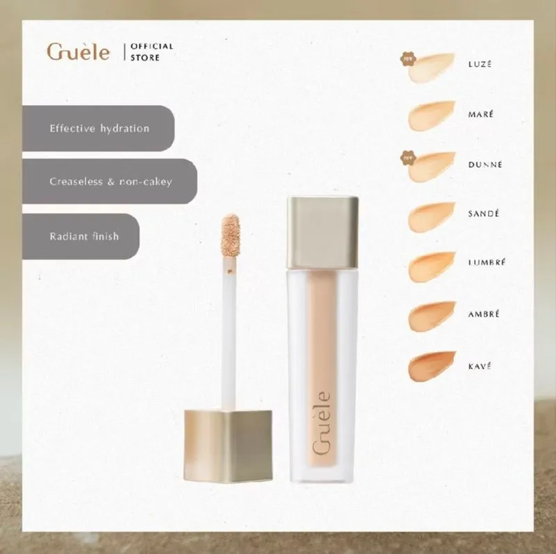 GUELE bare concealer shade mare/marè asli sociolla photo 1