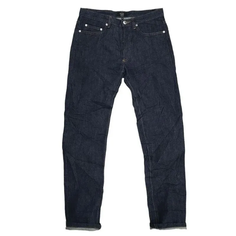 A.P.C. Streetwear Skater Jeans Pria blue photo 1