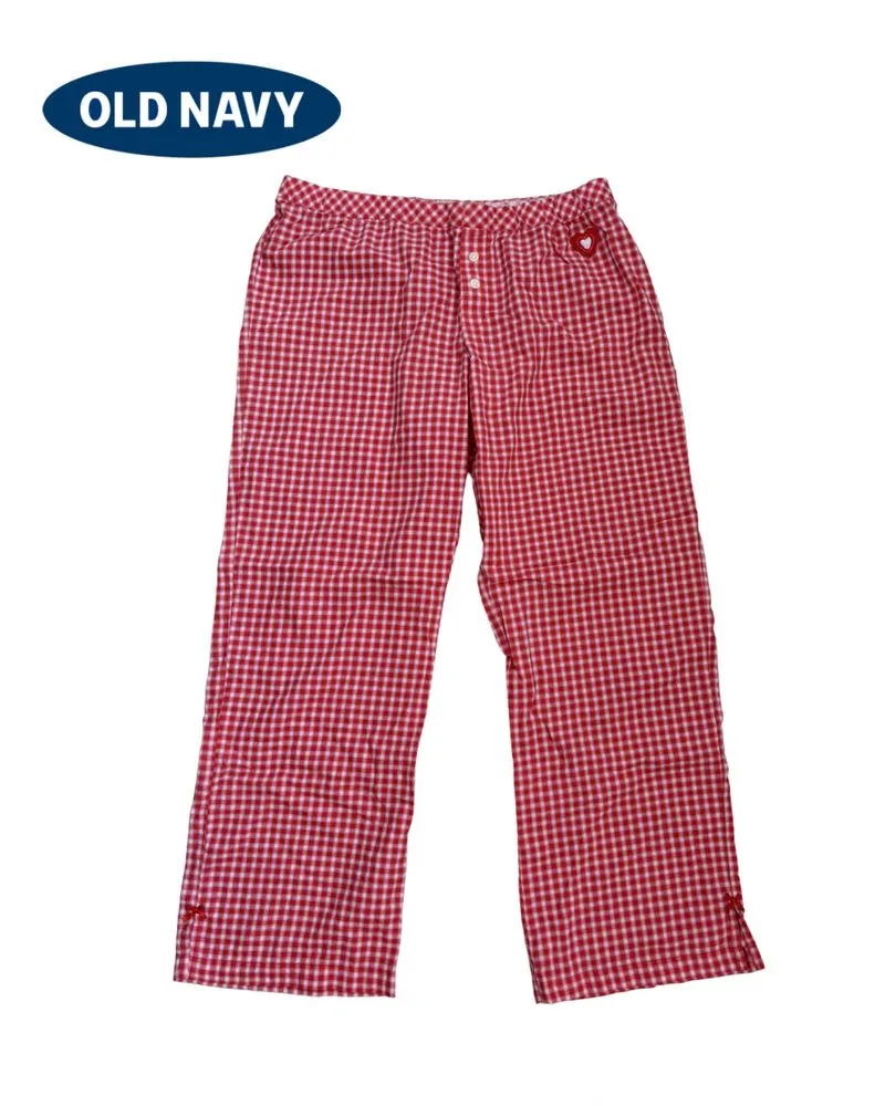 (XXL Size) Old Navy Red Gingham Lounge Pants photo 1