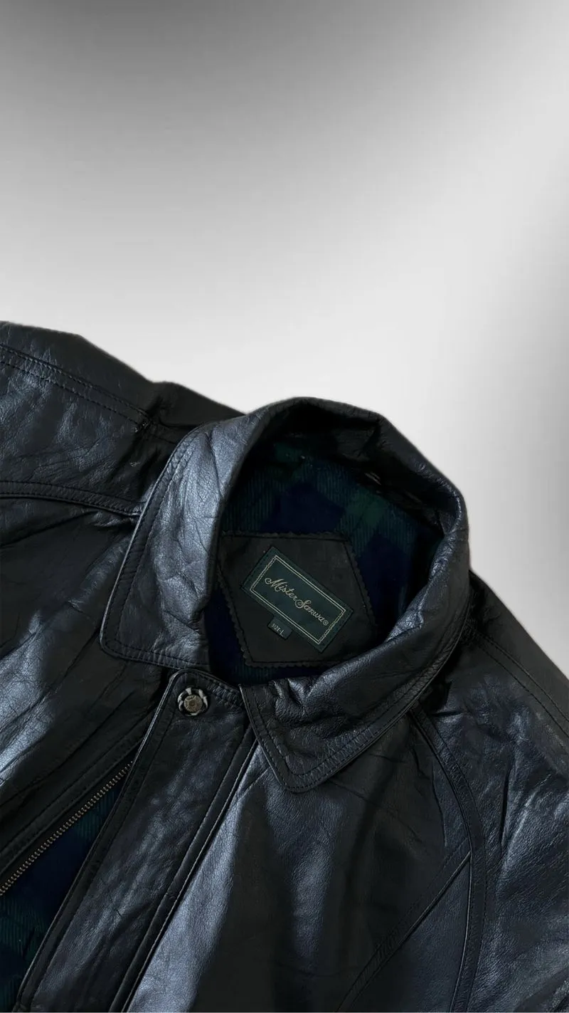 Jaket Kulit Pria Mister Giannini Original Size L – Leather B photo 1