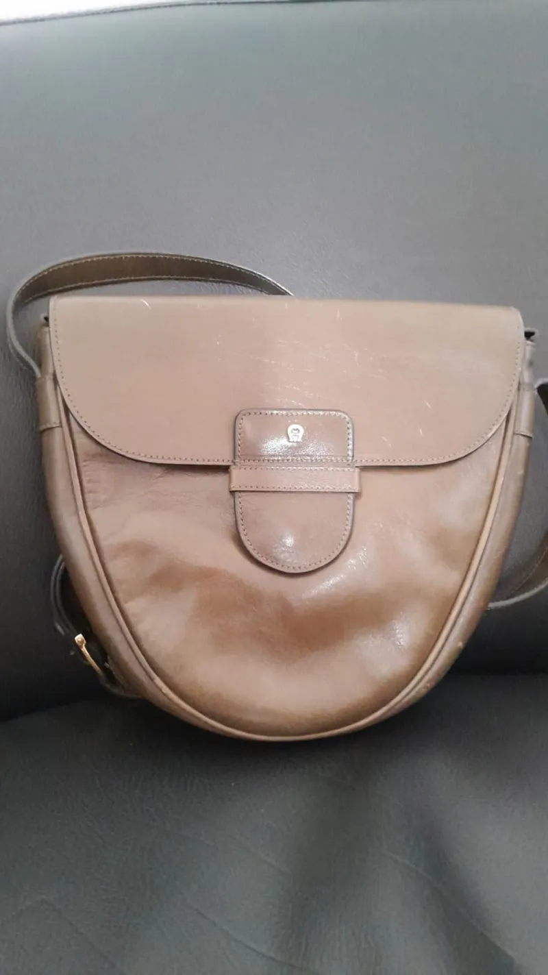 Aigner Vintage Luxury Handbag Wanita green photo 1